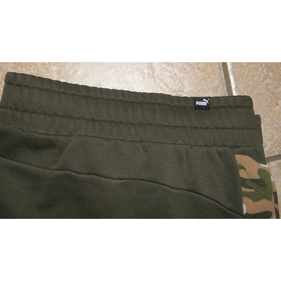 Big Mens Sz 3XL Tall Elastic Waist Athletic Jogger Logo Sweat Pants Pockets PUMA - Picture 6 of 6